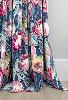 Ophelia, Midnight - Made to Measure Curtains